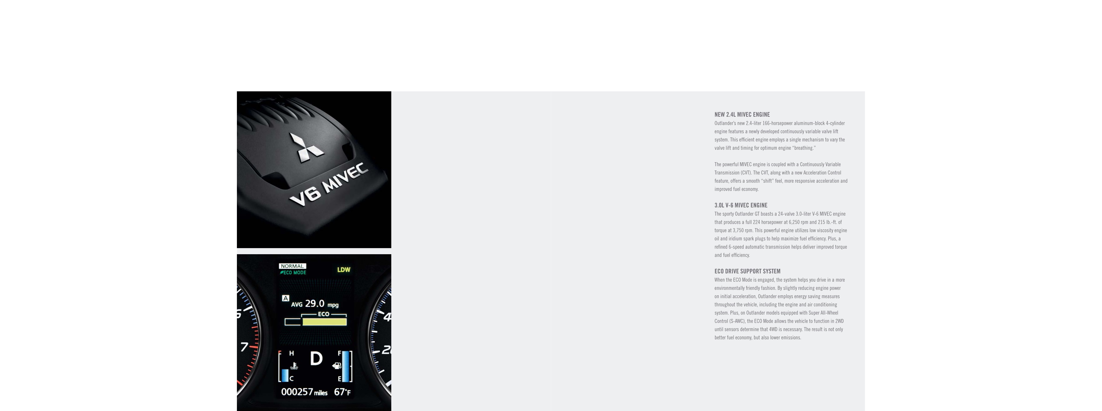 2014 Mitsubishi Outlander Brochure Page 21